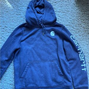 Carhartt Men's Navy Pullover Hoodie